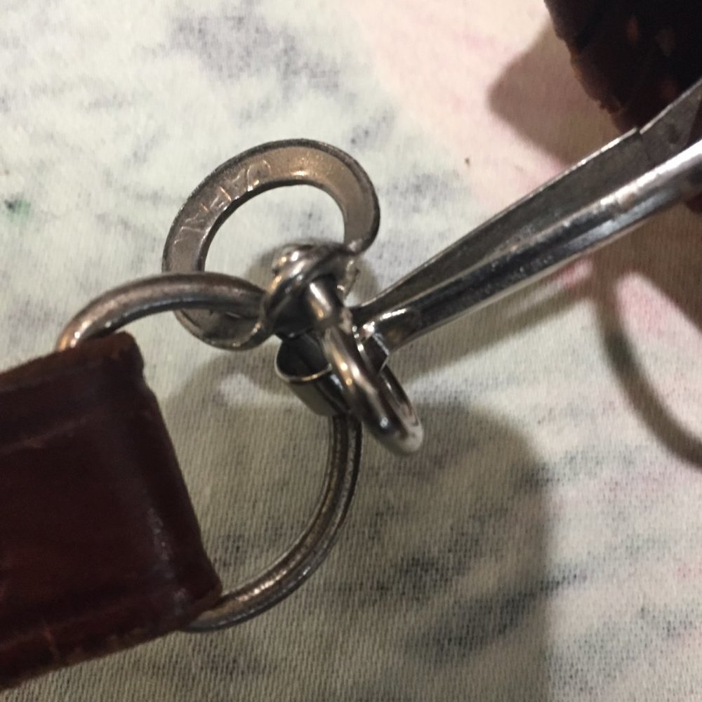 VINTAGE LEATHER SADDLE HANDBAGS - Picture 8 of 8